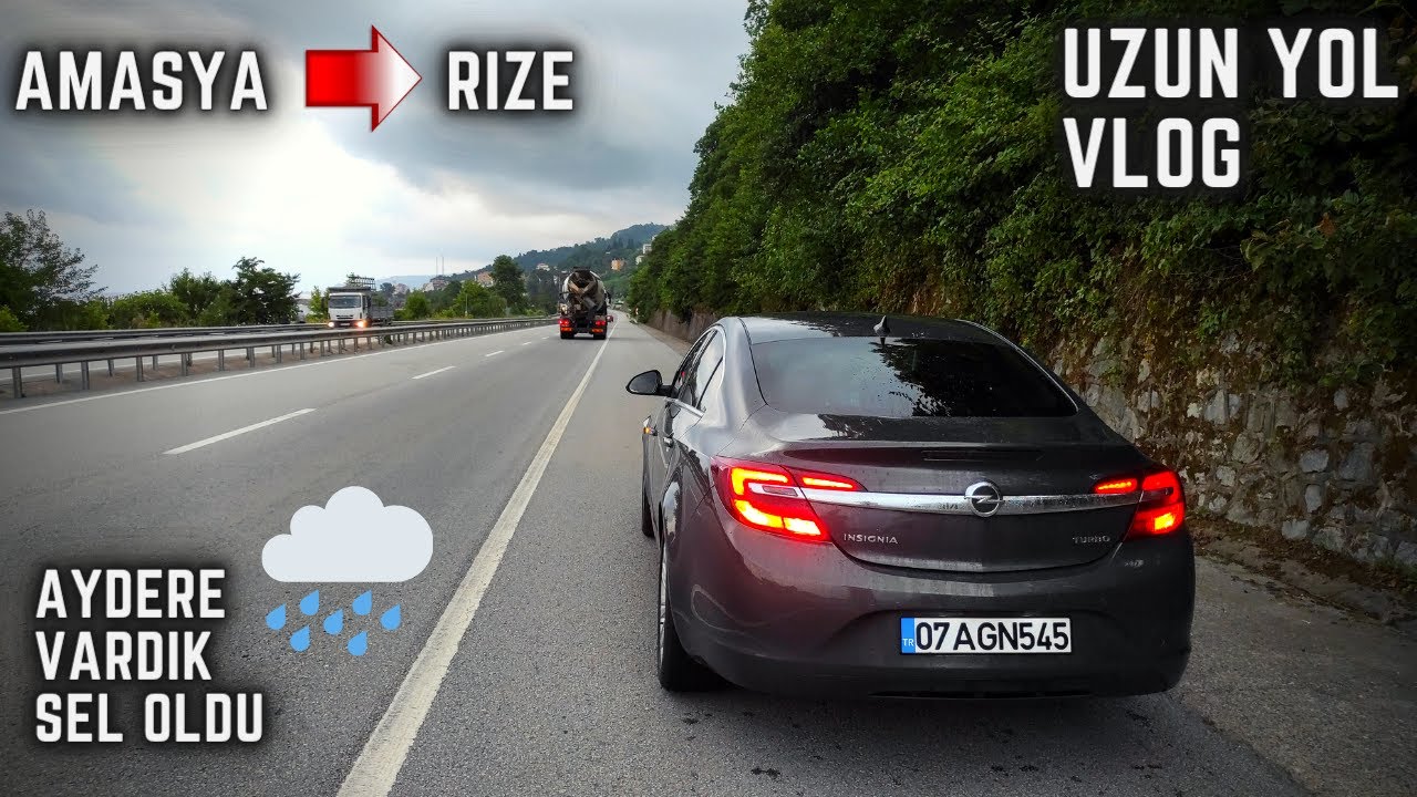 Uzun Yol Vlog | 2. Bölüm | Amasya-Rize | Selden önce Ayder Yaylası'na vardık. | 2K | Opel Insignia