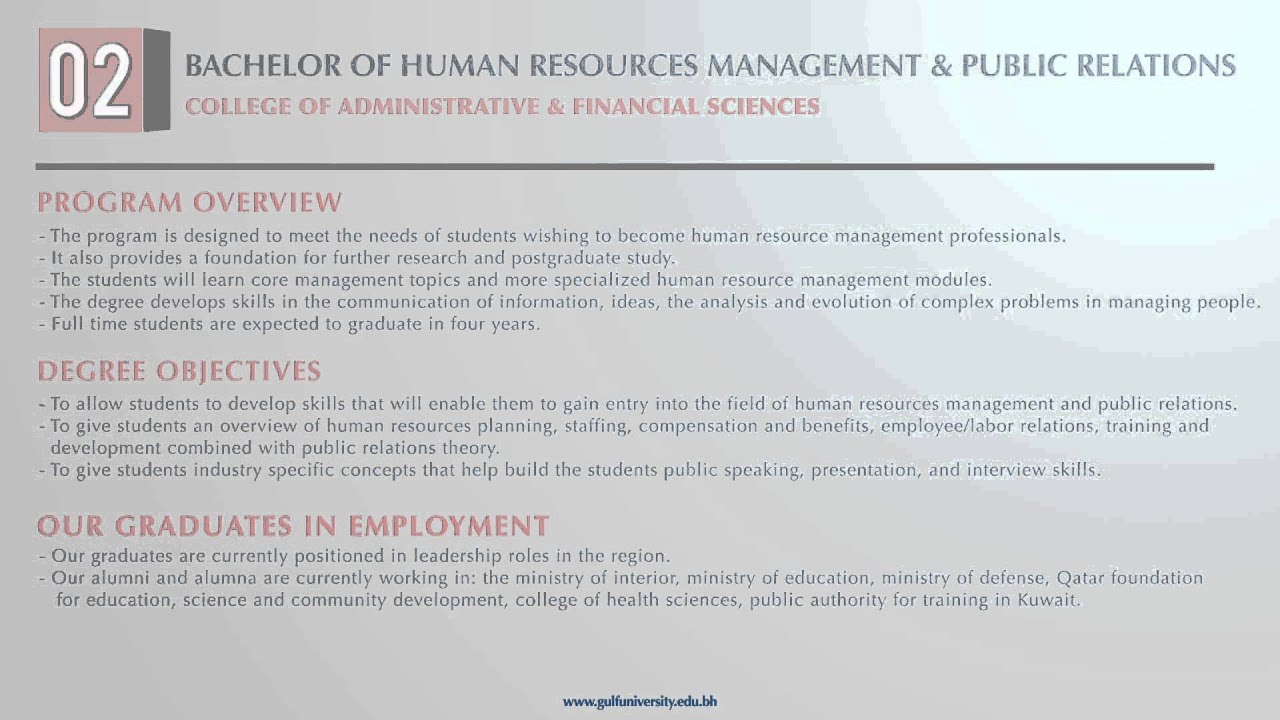 Information about Gulf University - English