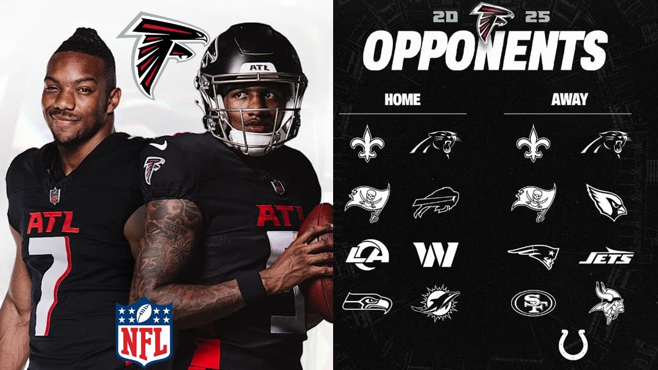2025 Atlanta Falcons Full NFL Schedule: Game Dates & Kickoff Times