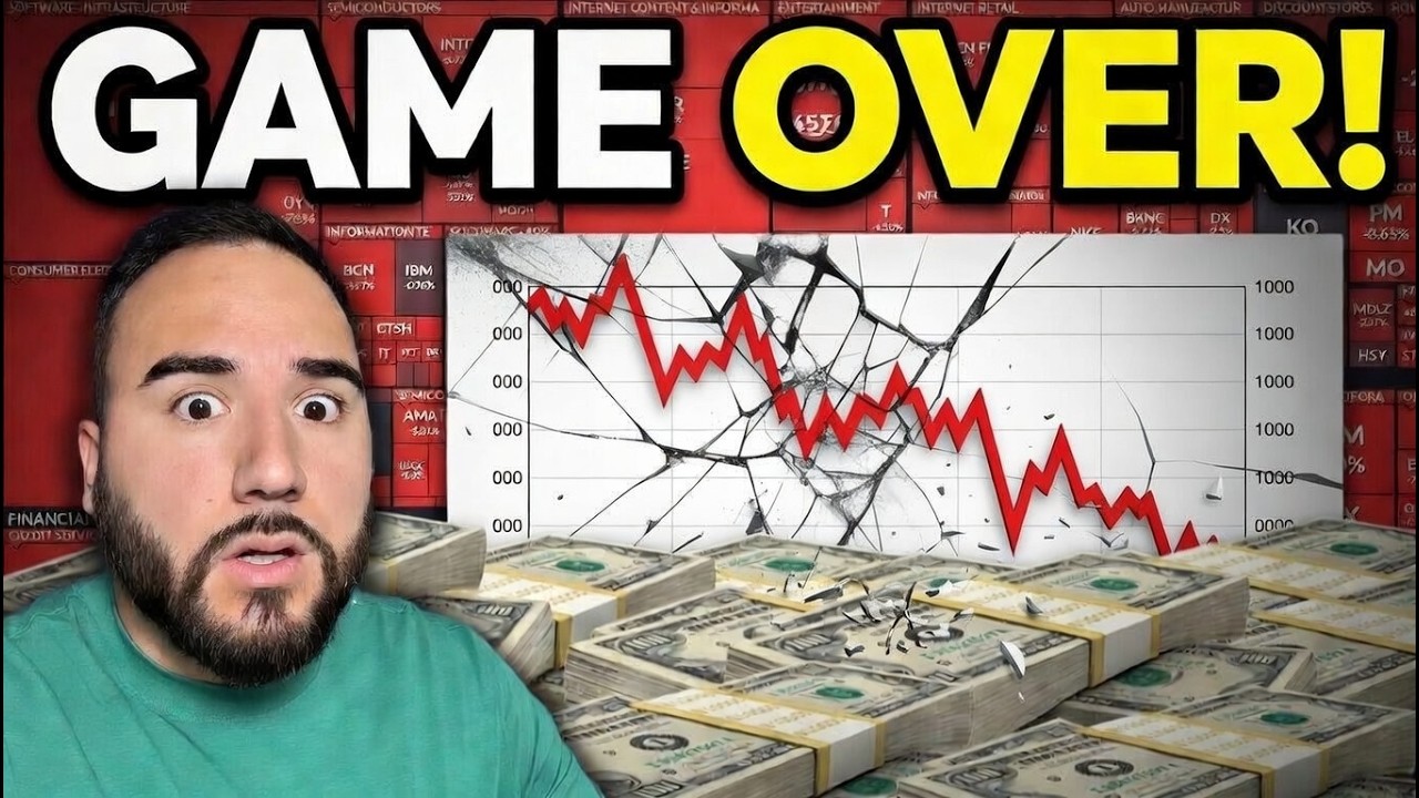 ФОНДОВЫЙ РЫНОК ОБВАЛИВАЕТСЯ! СТАНОВИТСЯ ЕЩЁ ХУЖЕ!📉