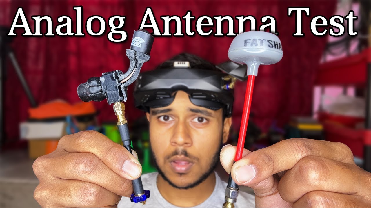 VAS SkyHammer vs Fatshark ImmersionRC | Analog Antenna Test | FPV India | Hindi