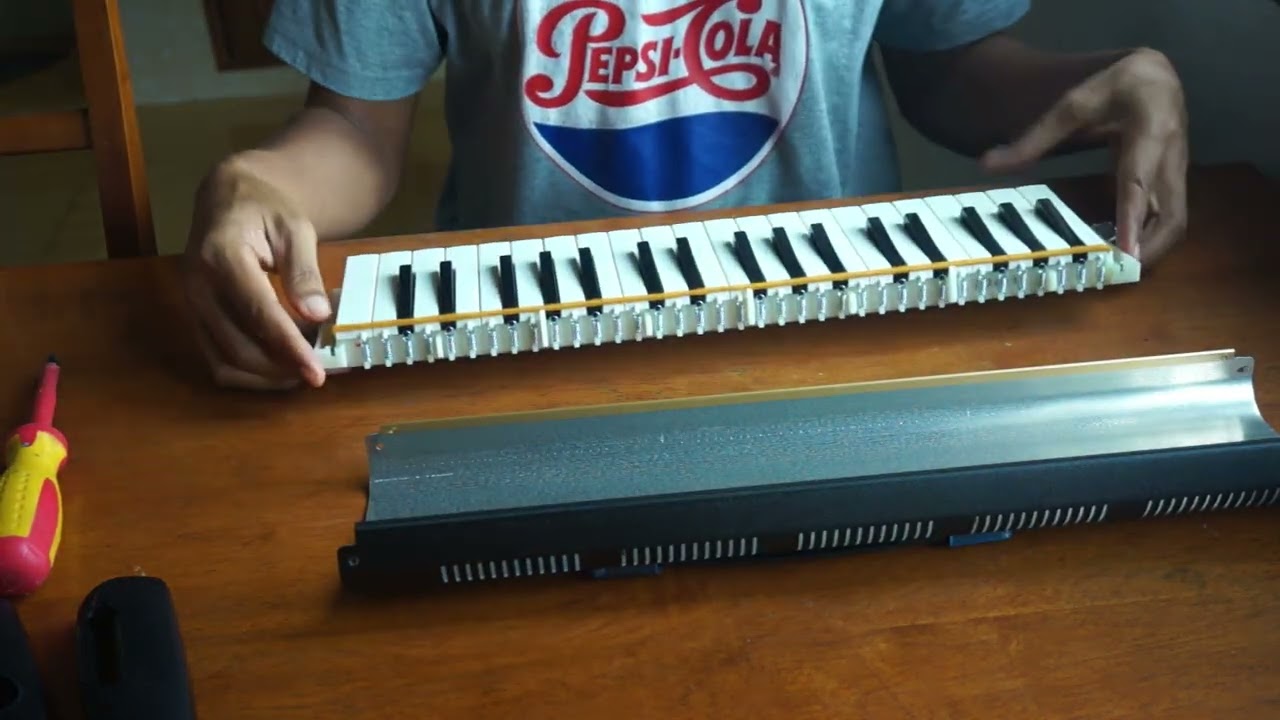 Suzuki melodica M37C Diassembly