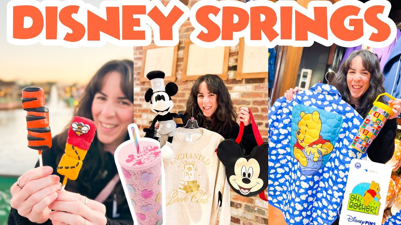 DISNEY SPRINGS New Merch Update! | January 2026 | Walt Disney World | Disney Parks