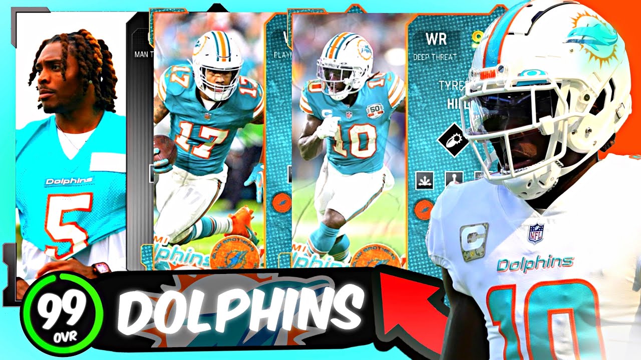 The *BEST* Dolphins Theme Team! (Madden 24)