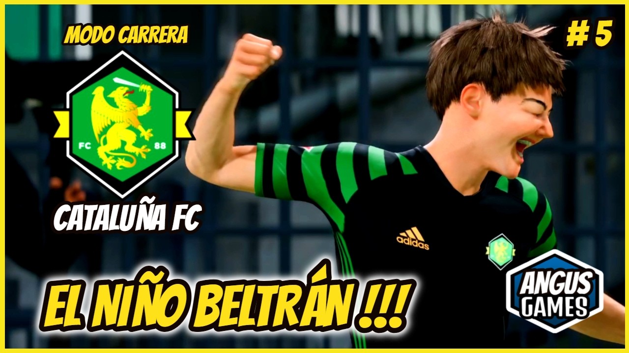 FC 25 MODO CARRERA - CATALUÑA FC - EL NIÑO BELTRÁN APARECE !!! - ANGUS Games