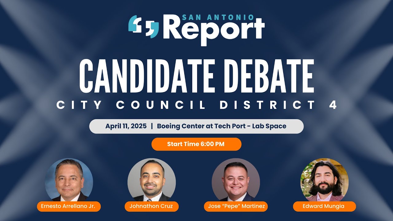 San Antonio City Council District 4 candidate debate