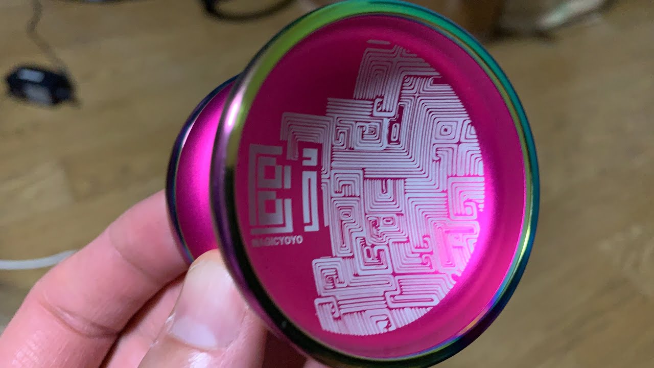 MagicYoyo Bi unboxing and first throw (Bismuth yoyo first impressions)