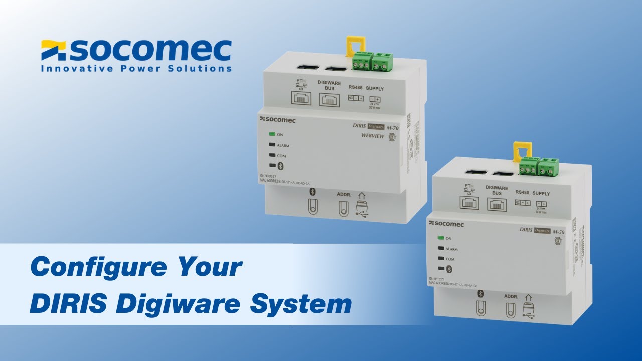 How to Configure Your DIRIS Digiware System Using Easy Config