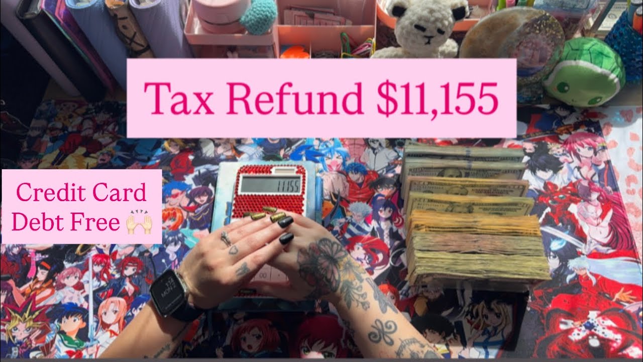 Tax Refund $11,155 | Credit Card Debt Free 🙌🏻 | Long Term & Sinking Funds Stuffing #taxrefunds 
