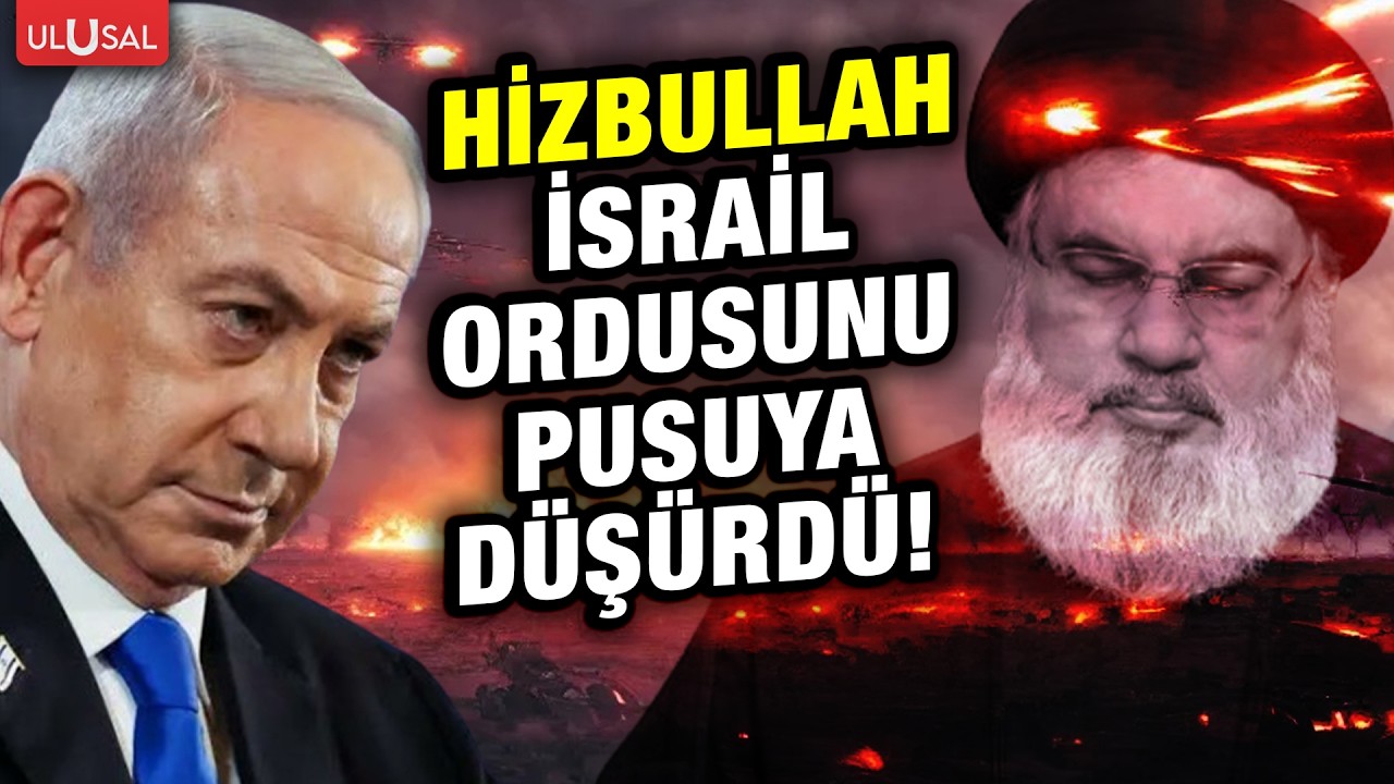 Hizbullah'tan İsrail ordusuna gece pususu!