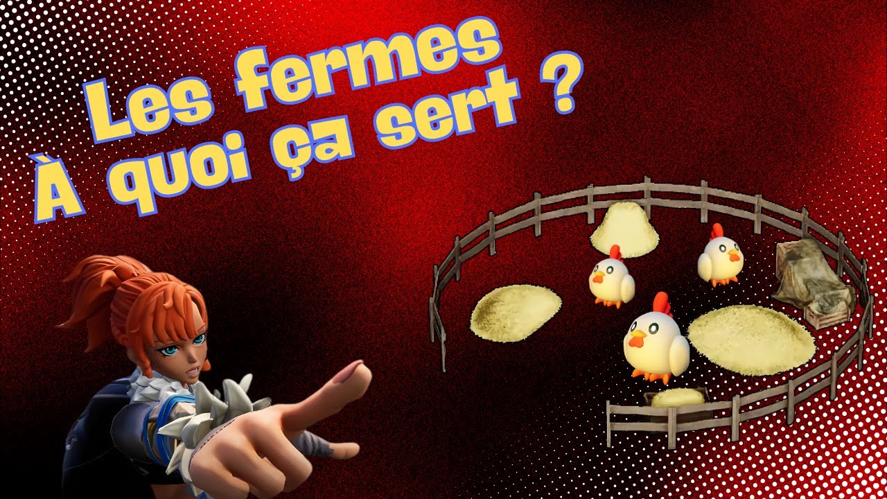 PALWORLD : LES PALS INDISPENSABLES POUR VOS FERMES !