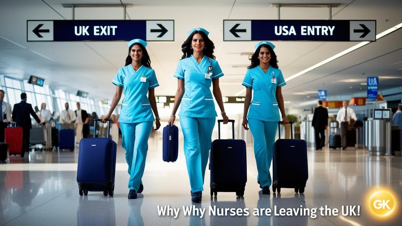 Why Nurses Are Leaving the UK for the USA in 2025 | Salary, Lifestyle, Visa Journey