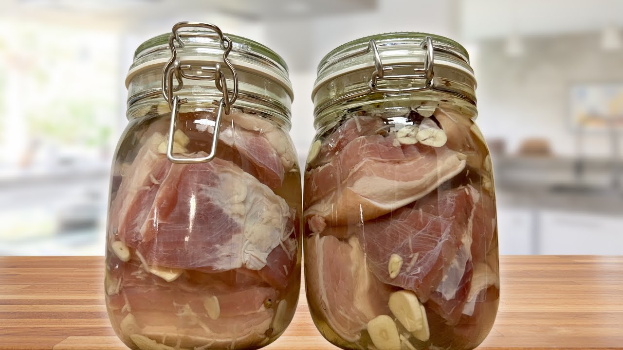 Salo 5 Tage im Glas eingelegt ! (das einfachste und beste Rezept)