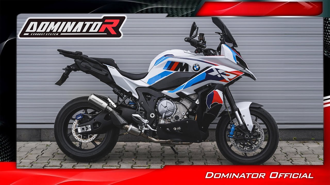 BMW M1000XR 2024 | Dominator Exhaust Sound | Dyno