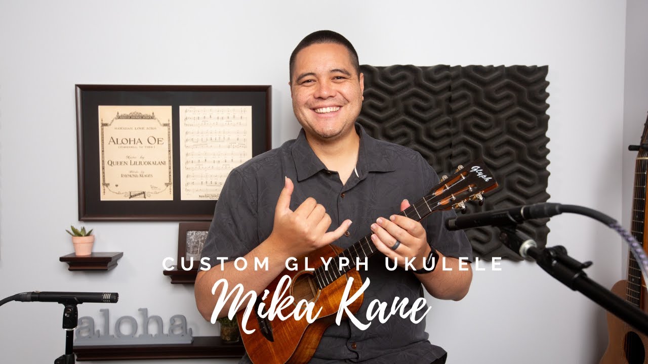 Custom Glyph Ukulele | demo by Mika Kane