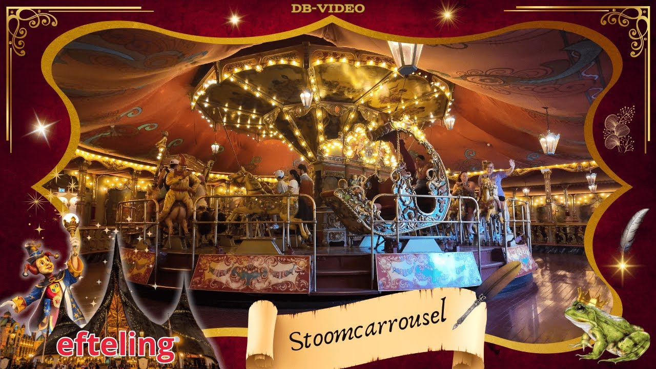 Stoomcarrousel | Attractie | Efteling Theme Park | The Netherlands