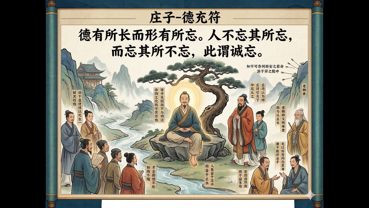 庄子 德充符 video