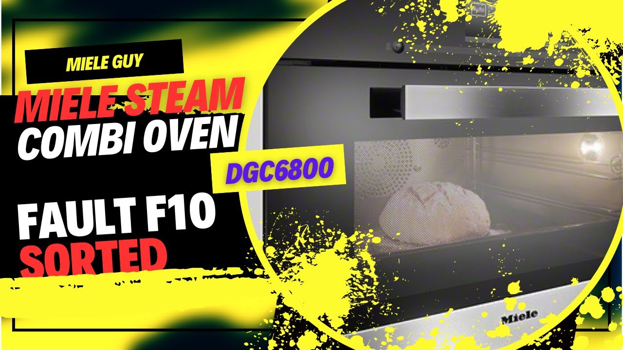 Паровая комбинированная печь Miele, ошибка F10