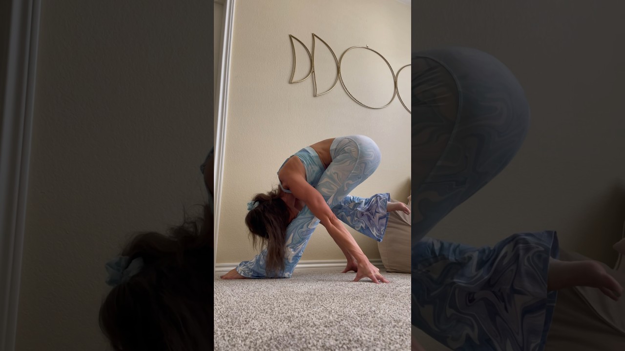 HOW TO: fallen flamingo pose 🦩 