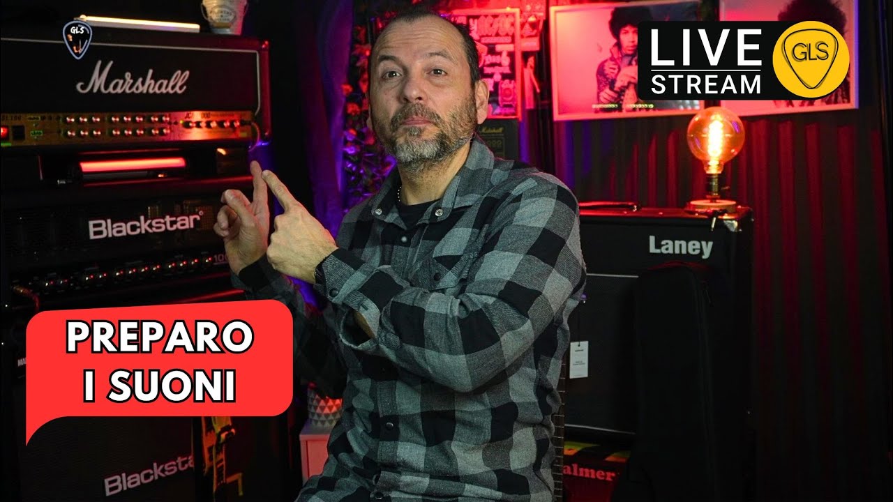 🌍QUICK LIVE  - MARSHALL JCM2000 DA PROFILARE - PARTE 1 - I SUONI.