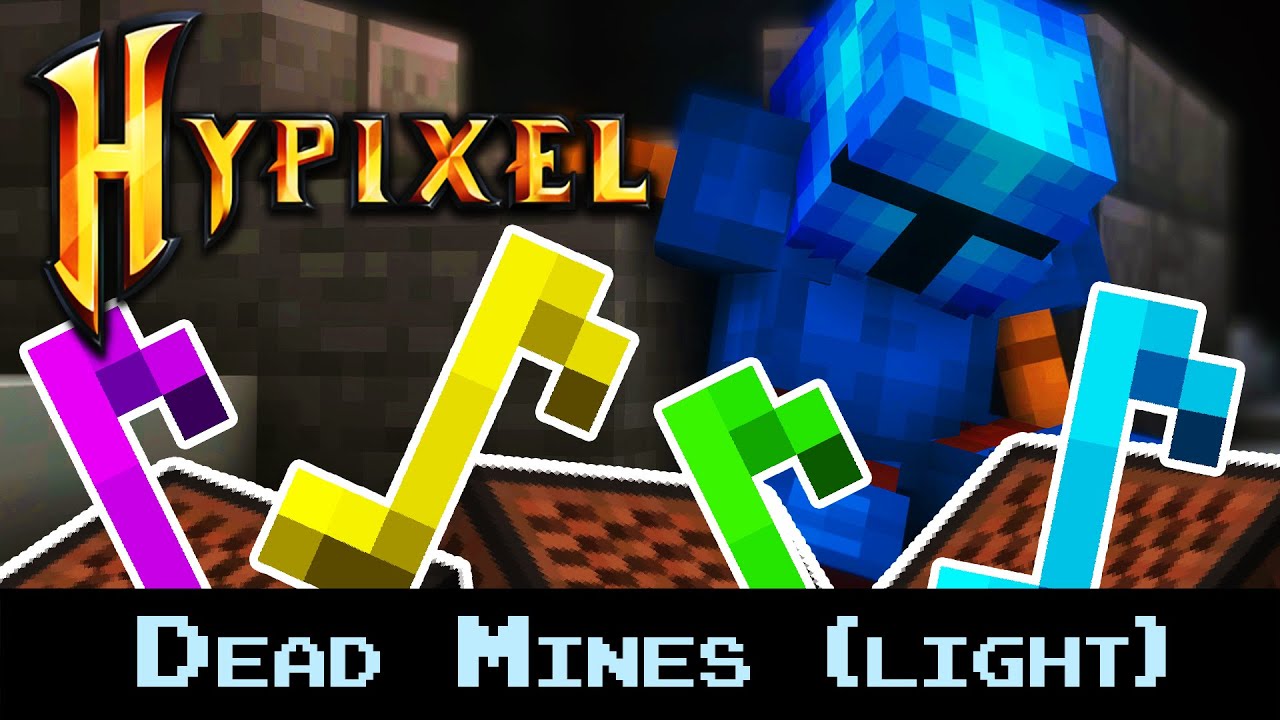 【Note Block】 Hypixel Skyblock OST | Dead Mines (Light version) - Glacite Mineshafts