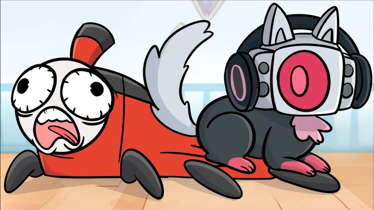 SPEAKER WOMAN but EVERYONE ARE CATS! // Poppy Playtime Chapter 3 Animation