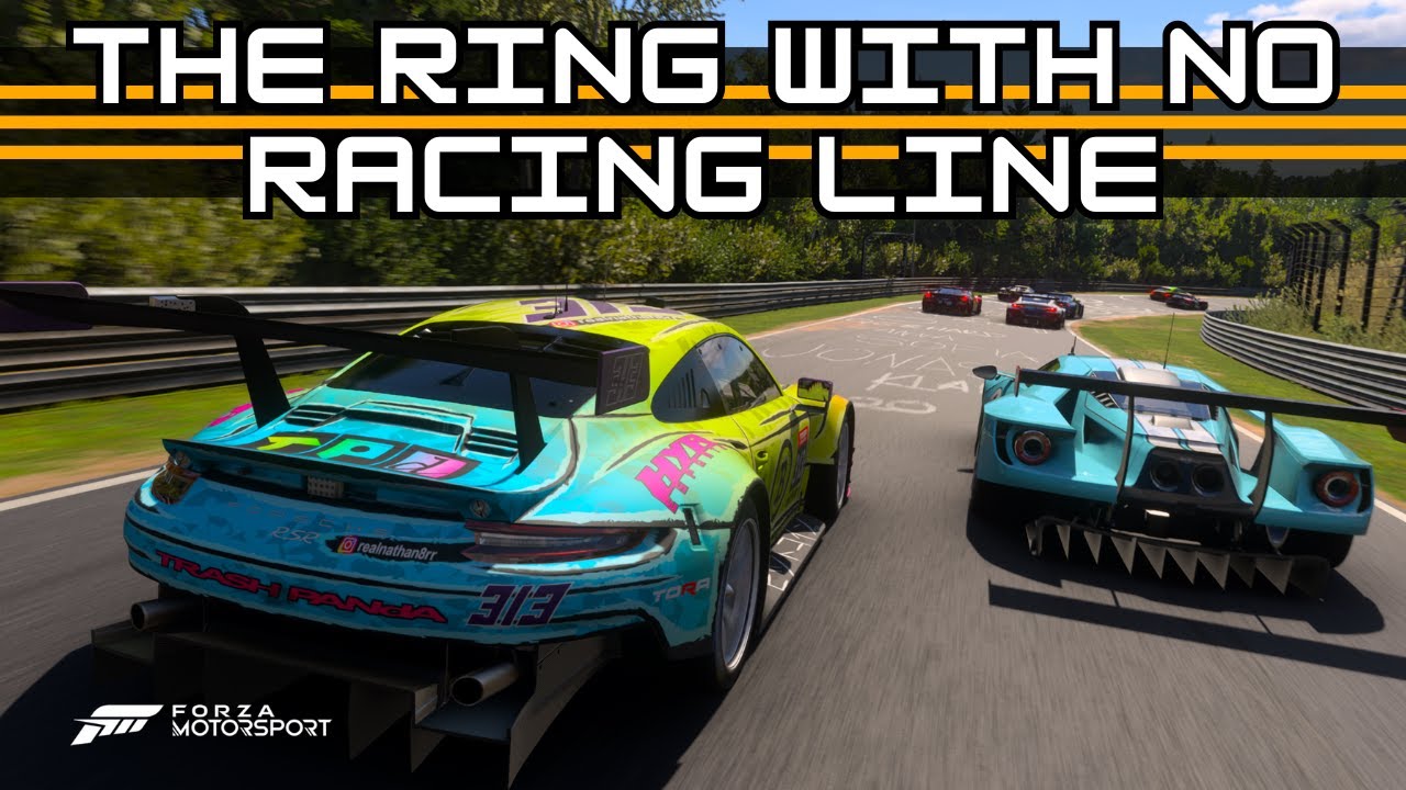 First time on the Ring - no racing line | Nurburgring Nordschleife | Porsche RSR | Forza Motorsport