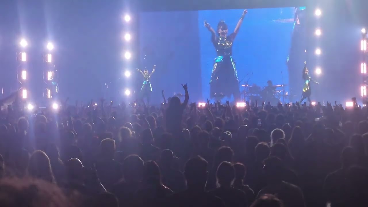 BabyMetal Road of Resistance Live Perth Australia 2026