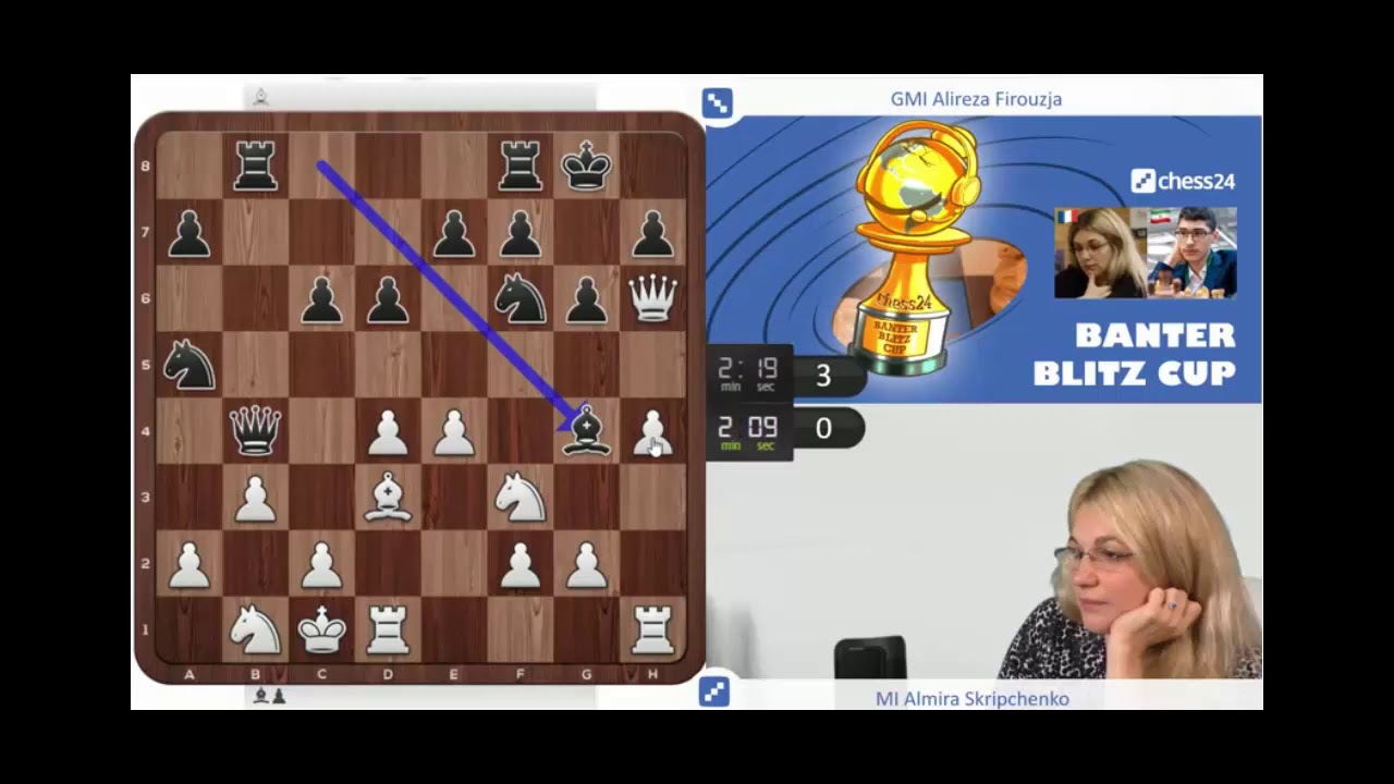 Almira Skripchenko contre Alireza Firouzja 