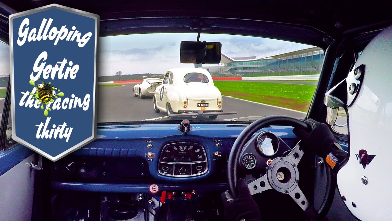 Silverstone Lap In A 1955 Austin A30!
