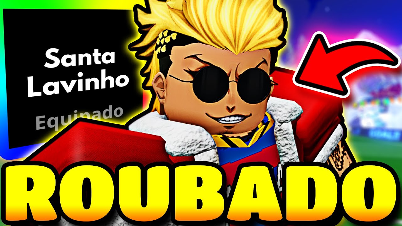 testei as TÉCNICAS ROUBADAS do SANTA LAVINHO no BLUE LOCK RIVALS