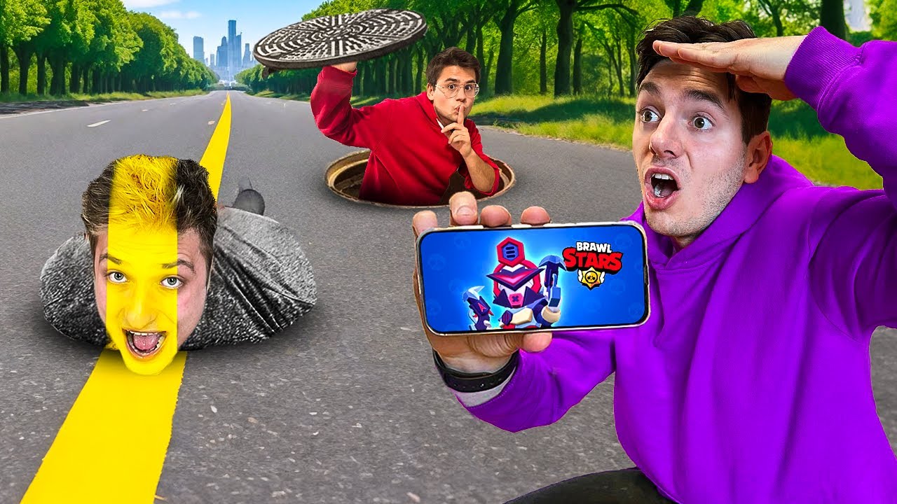 CHOWANY W BRAWL STARS I NA ŻYWO TSQUADU!