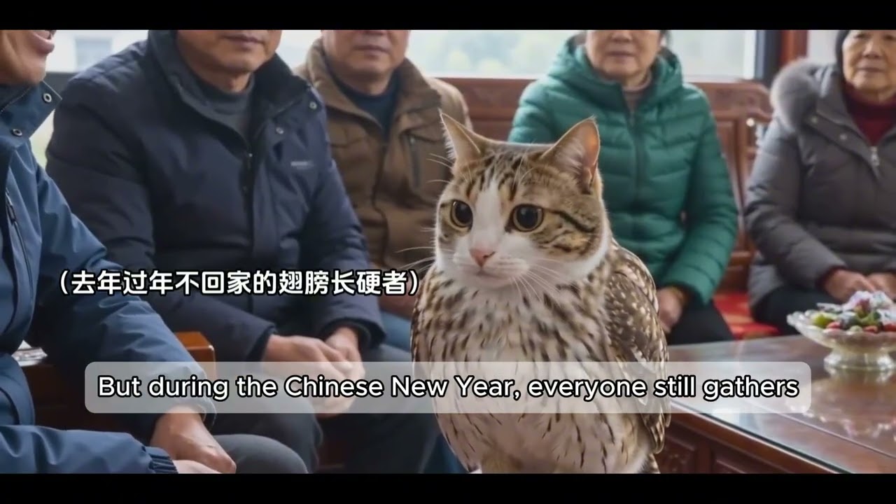 Cat Vlog: What's up with this cat's Chinese New Year