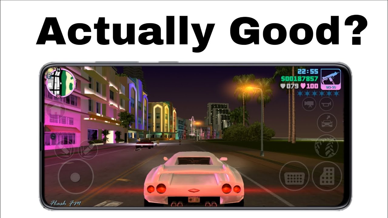 I played GTA Vice City on mobile... It's actually good?