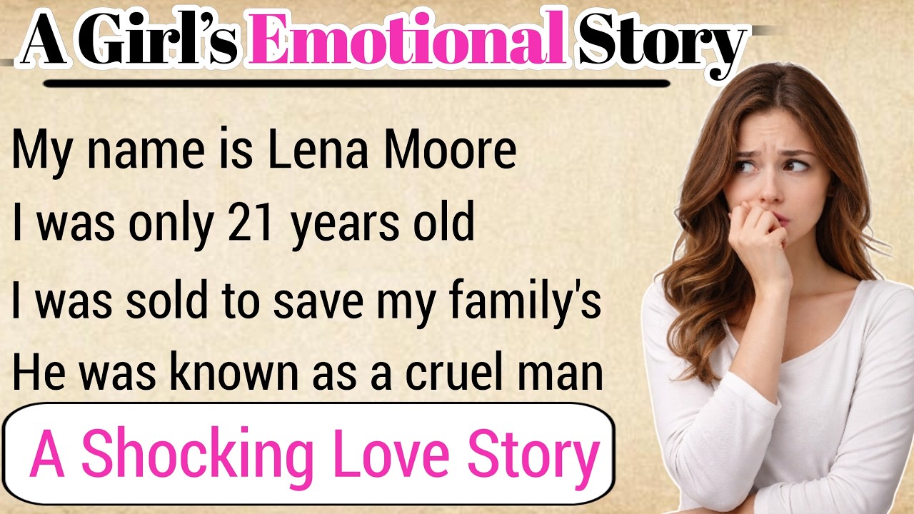 A Girl’s Emotional Story 😭 | I Was Sold at 21 | A Shocking Love Story | Emotional English Story