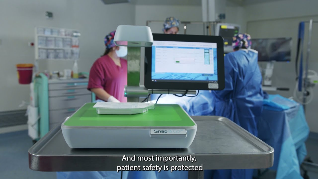 SNAP & GO - powerful inventory management technology that records medical implants used in surgery