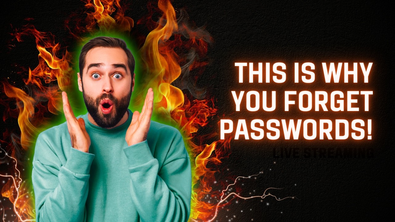 Why You Can’t Remember Passwords (And The Smart Way To Manage Them) 🤯🔐