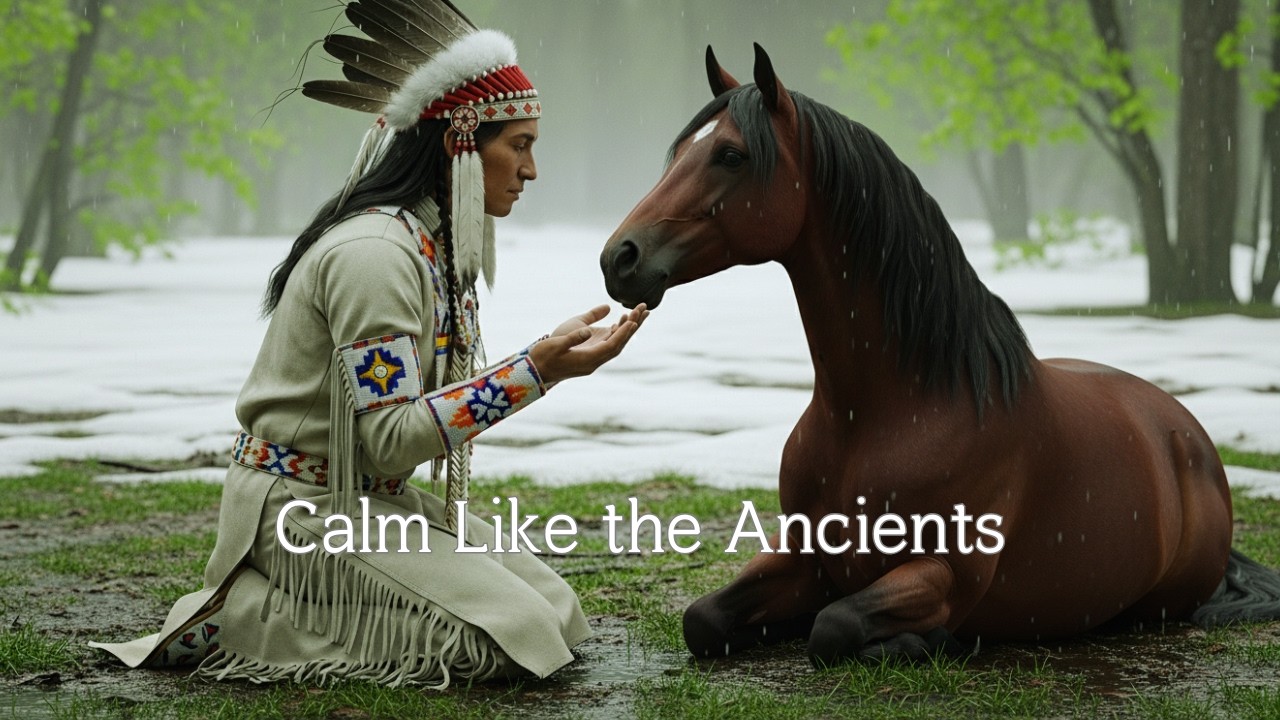Calm Like the Ancients 🌙 Relaxing Flute & Nature Sounds for  Abundance & Peace