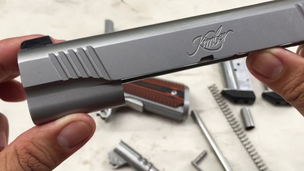 Kimber stainless target II 9mm. ปืนเก่าเล่าใหม่กับปืนทรง1911