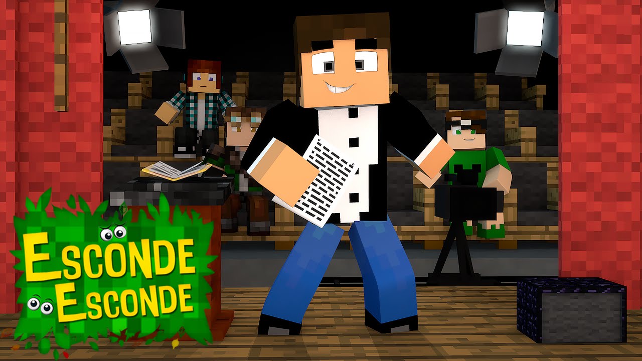 Minecraft: ESPECIAL BATALHA DE POEMAS! (Esconde-Esconde)