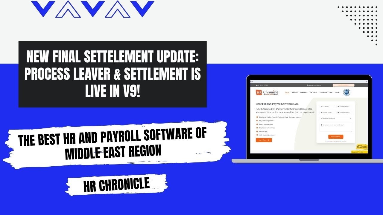 HR Chronicle Tutorial: How to Update Leaver and Final Settlement Separately