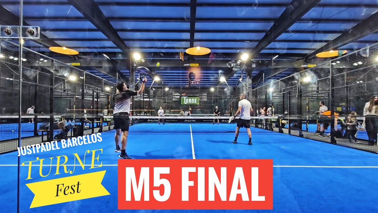 🥎Padel Final M5 Pedro Matos-Tiago Vilaça vs Diogo Fonseca-Vítor Lopes TURNE Fest JustPadel Barcelos