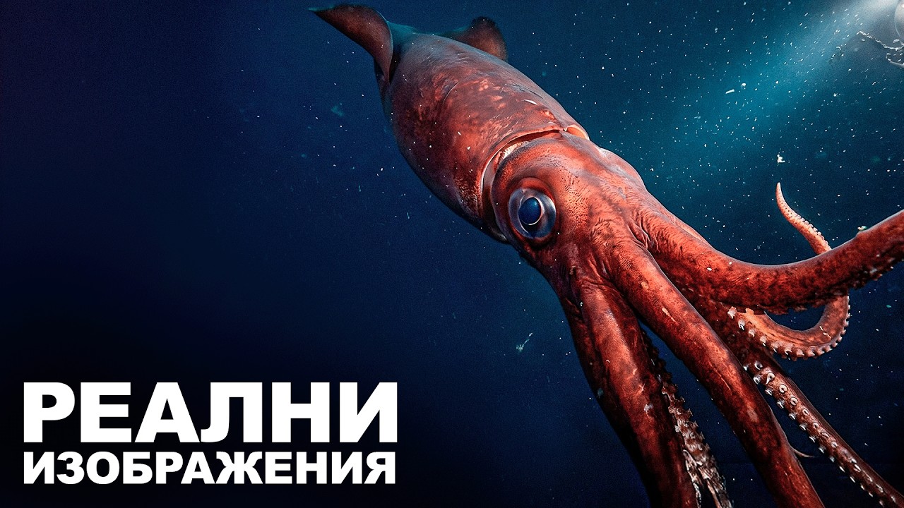 Колосалният Калмар | Гигантът на Бездната, който Владее Дълбокия Океан