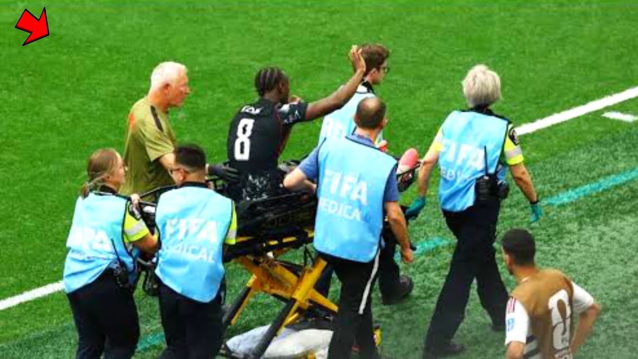 Isma&euml;l Kon&eacute; Suffers Horrific Broken Leg vs Qatar | World Cup 2026 | Ismael Kone injury