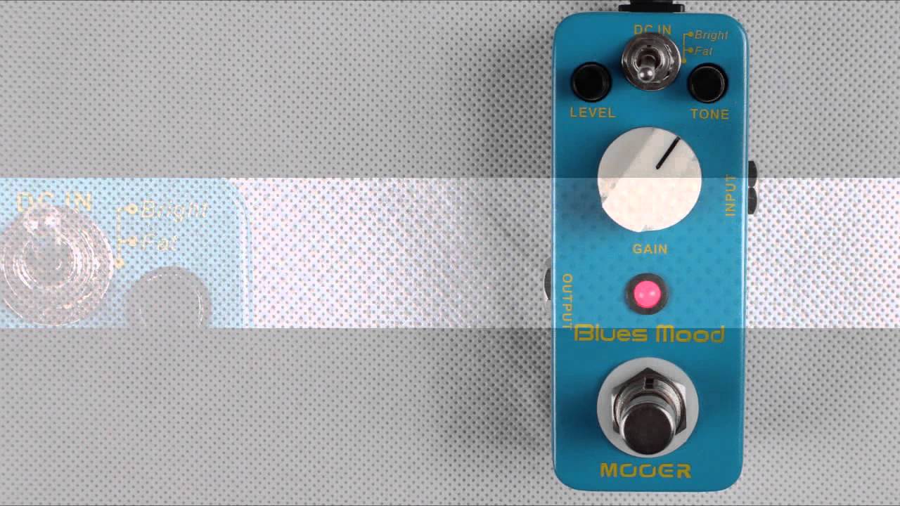 Mooer Blues Mood Blues Drive Micro Pedal