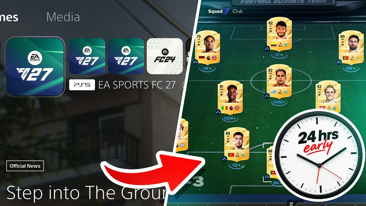 КАК НАЧАТЬ ИГРАТЬ В EA FC 27 ULTIMATE TEAM РАНЬШЕ ВСЕХ! ⏰