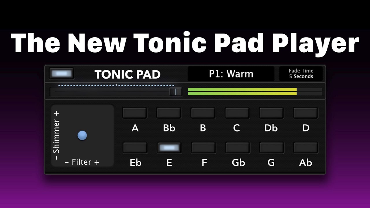 Introducing the New Tonic Ambient Pad Player for Sunday Keys (MainStage & Ableton Live)