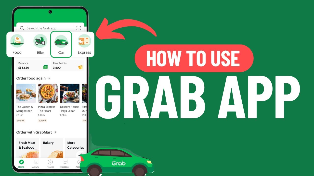 Как использовать приложение GRAB {Полное руководство}