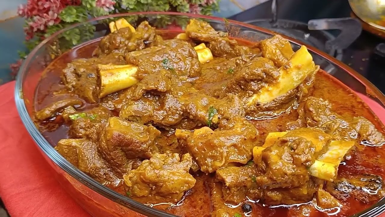 Desi Style Mutton Curry Recipe | Dhaba Style Mutton Curry | Laziz Lamhe