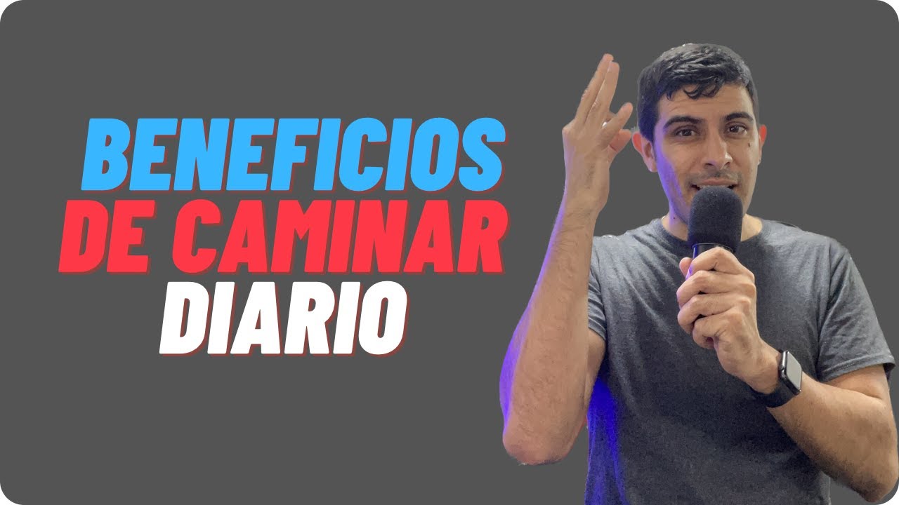 Te cuento en vivo los BENEFICIOS DE CAMINAR DIARIO